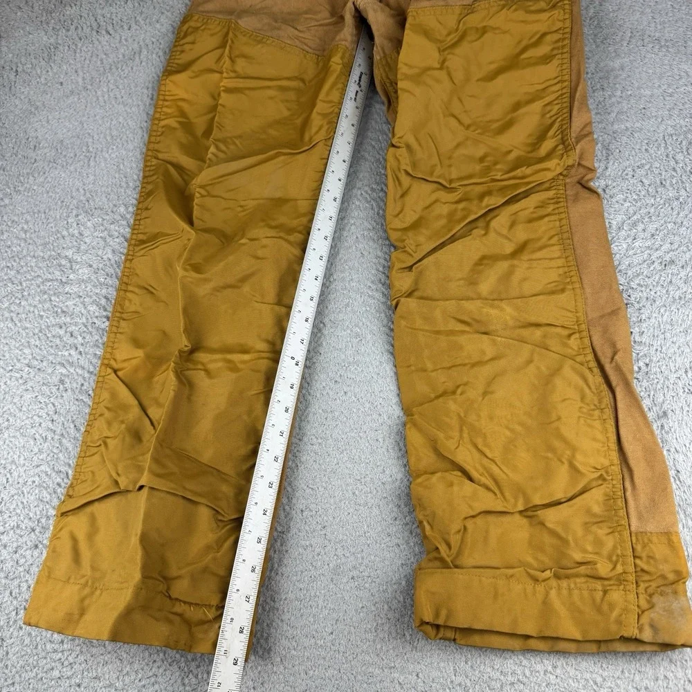 Vintage 70s Red Head Bone-Dry Pants 36x29 Double Knee Hunting Duck Canvas Tan
